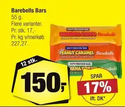 Calle Barebells Bars, DKK 150 tilbud