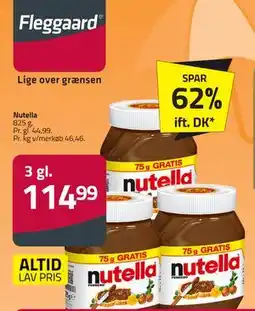 Fleggaard Nutella, DKK 114.99 tilbud