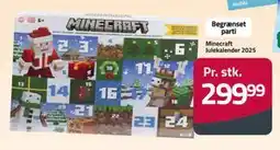 Fleggaard Minecraft Julekalender 2025, DKK 299.99 tilbud
