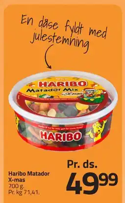 Fleggaard Haribo Matador X-mas, DKK 49.99 tilbud