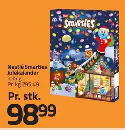 Fleggaard Nestlé Smarties Julekalender, DKK 98.99 tilbud