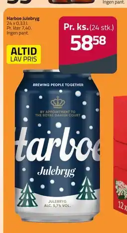 Fleggaard Harboe Julebryg, DKK 58.58 tilbud