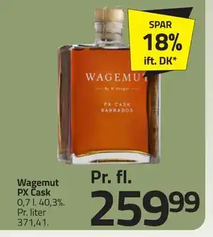 Fleggaard Wagemut PX Cask, DKK 259.99 tilbud