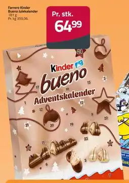 Fleggaard Ferrero Kinder Bueno Julekalender, DKK 64.99 tilbud