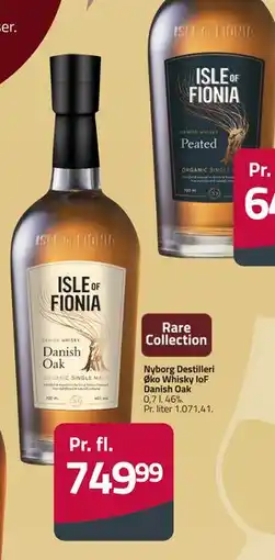 Fleggaard Nyborg Destilleri Øko Whisky IoF Danish Oak, DKK 749.99 tilbud