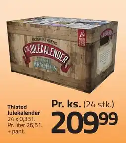 Fleggaard Thisted Julekalender, DKK 209.99 tilbud