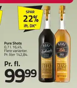 Fleggaard Pure Shots, DKK 99.99 tilbud