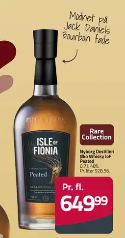 Fleggaard Nyborg Destilleri Øko Whisky IoF Peated, DKK 649.99 tilbud
