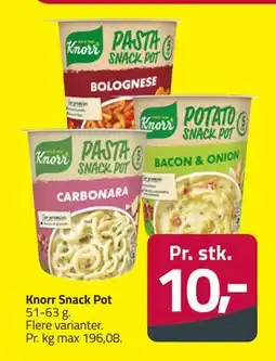 Fleggaard Knorr Snack Pot, DKK 10 tilbud