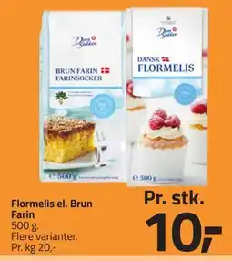 Fleggaard Flormelis el. Brun Farin, DKK 10 tilbud