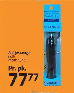 Fleggaard Vaniljestænger, DKK 77.77 tilbud