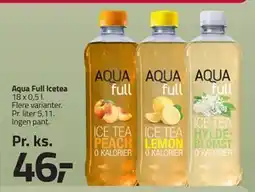 Fleggaard Aqua Full Icetea, DKK 46 tilbud