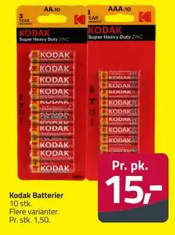 Fleggaard Kodak Batterier, DKK 15 tilbud