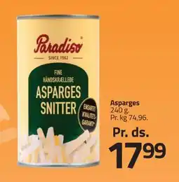Fleggaard Asparges, DKK 17.99 tilbud
