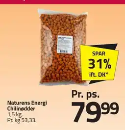 Fleggaard Naturens Energi Chilinødder, DKK 79.99 tilbud