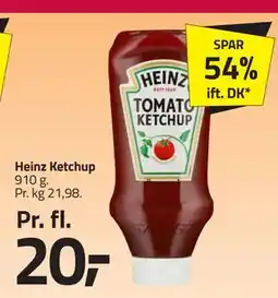 Fleggaard Heinz Ketchup, DKK 20 tilbud