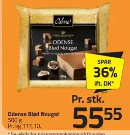 Fleggaard Odense Blød Nougat, DKK 55.55 tilbud