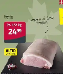 Fleggaard Flæskesteg, DKK 24.99 tilbud