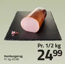 Fleggaard Hamburgerryg, DKK 24.99 tilbud