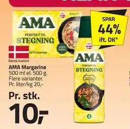 Fleggaard AMA Margarine, DKK 10 tilbud