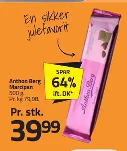 Fleggaard Anthon Berg Marcipan, DKK 39.99 tilbud