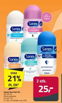 Fleggaard Sanex Deo Roll-On., DKK 25 tilbud