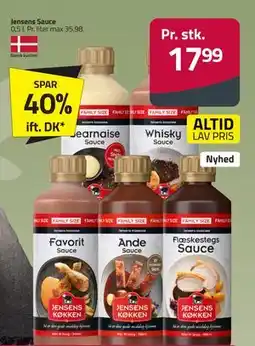 Fleggaard Jensens Sauce, DKK 17.99 tilbud
