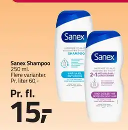 Fleggaard Sanex Shampoo, DKK 15 tilbud