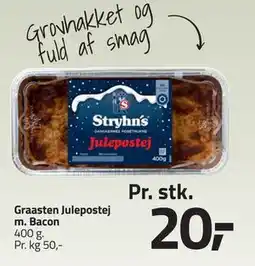 Fleggaard Grovhakket og fuld af smag Bacon, DKK 20 tilbud