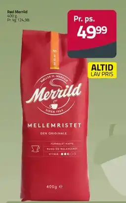 Fleggaard Rød Merrild, DKK 49.99 tilbud