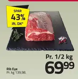 Fleggaard Rib Eye, DKK 69.99 tilbud