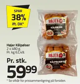 Fleggaard Højer Kålpølser, DKK 59.99 tilbud