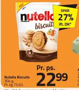 Fleggaard Nutella Biscuits, DKK 22.99 tilbud