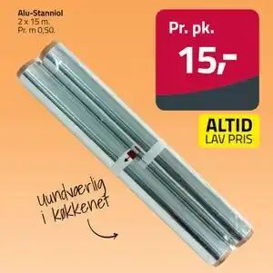 Fleggaard Alu-Stanniol, DKK 15 tilbud