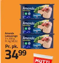 Fleggaard Amanda Luksusrogn, DKK 34.99 tilbud