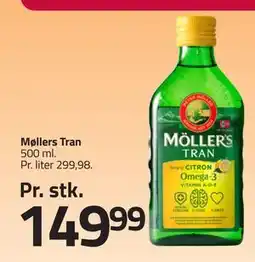 Fleggaard Møllers Tran, DKK 149.99 tilbud