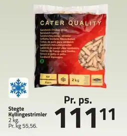 Fleggaard Stegte Kyllingestrimler, DKK 111.11 tilbud