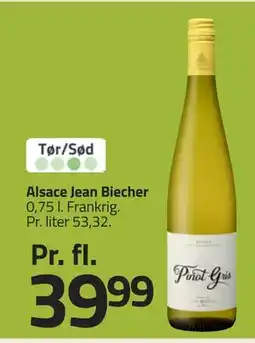 Fleggaard Alsace Jean Biecher, DKK 39.99 tilbud