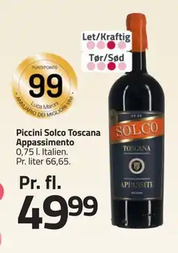 Fleggaard Piccini Solco Toscana Appassimento, DKK 49.99 tilbud