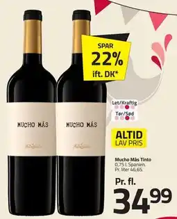 Fleggaard Mucho Más Tinto, DKK 34.99 tilbud