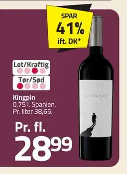 Fleggaard Kingpin, DKK 28.99 tilbud