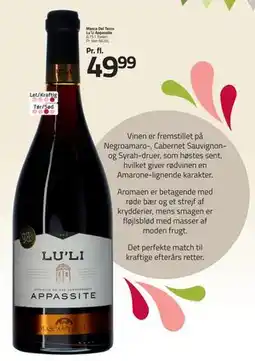 Fleggaard Masca Del Tacco Lu´Li Appassite, DKK 49.99 tilbud