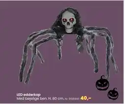 Hi five LED edderkop, DKK 40 tilbud