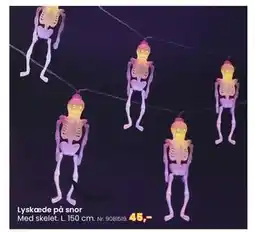Hi five Lyskæde på snor, DKK 45 tilbud