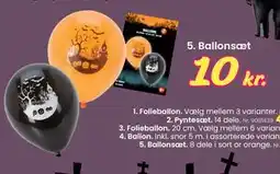 Hi five Ballonsæt, DKK 10 tilbud