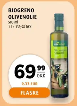 Scandinavian Park BIOGRENO OLIVENOLIE, DKK 69.99 tilbud