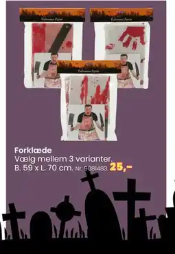 Hi five Forklæde, DKK 25 tilbud