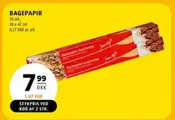 Scandinavian Park BAGEPAPIR, DKK 7.99 tilbud