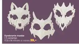 Hi five Dyrekranie maske, DKK 20 tilbud