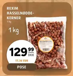 Scandinavian Park REXIM HASSELNØDDEKERNER, DKK 129.99 tilbud